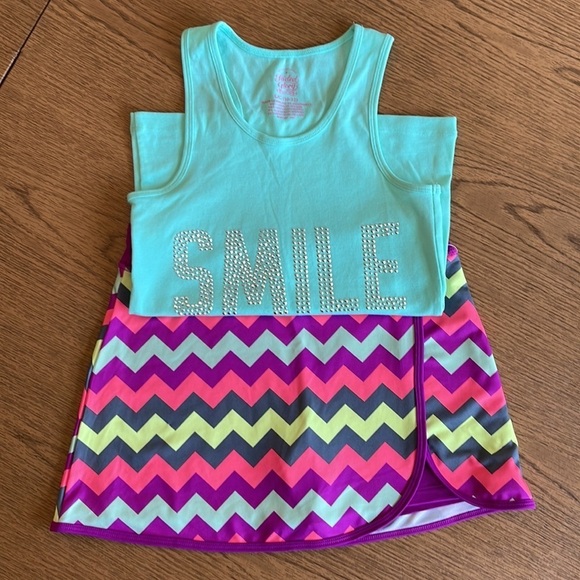 𝅺Girls mini skirt & tank top - Picture 14 of 14